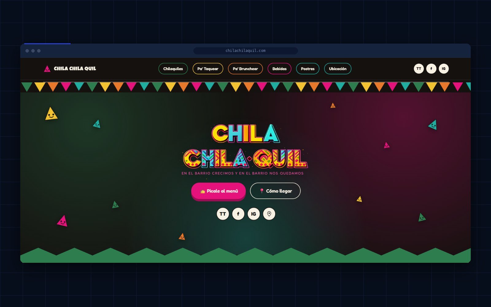 Menú y pedidos de Chila Chila Quil